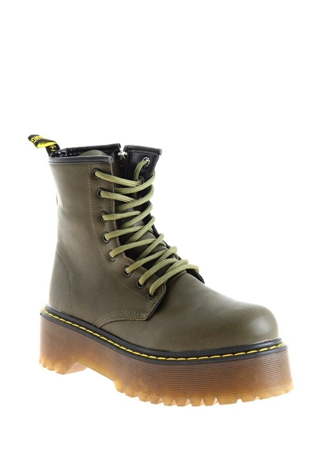 colored combat boots