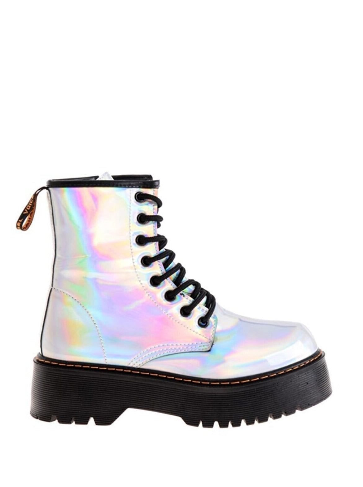 hologram combat boots