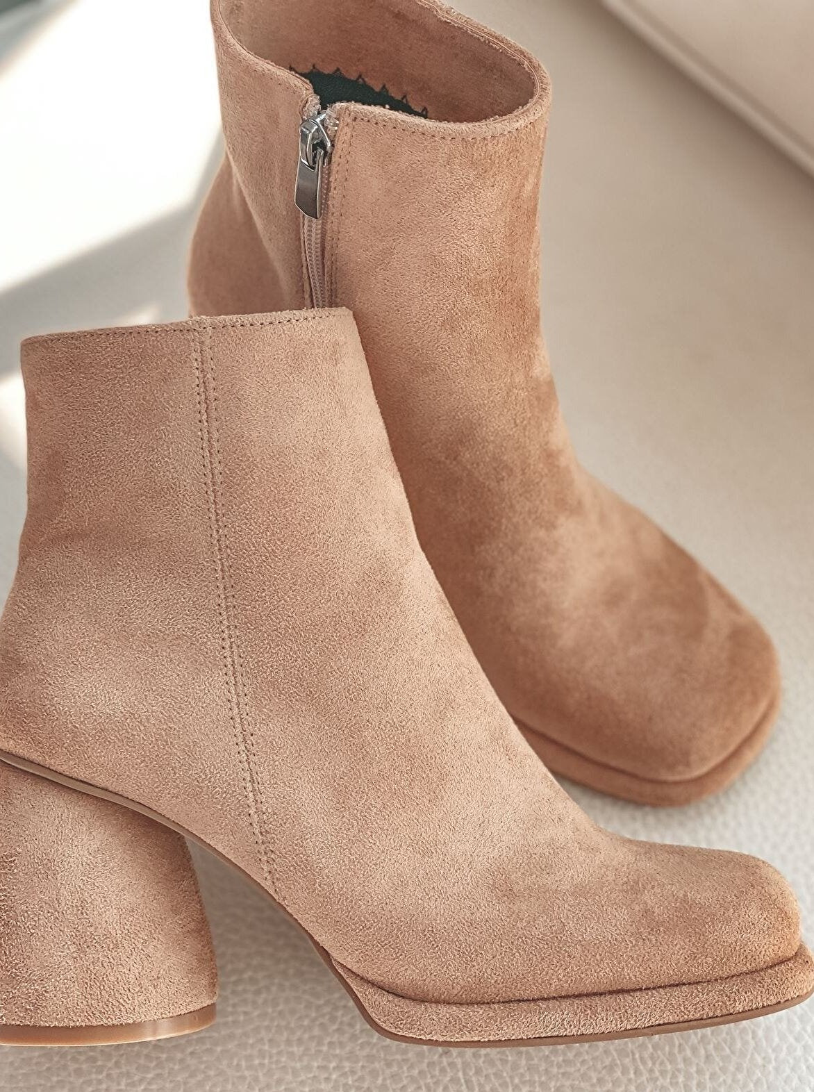 suede ankle boots