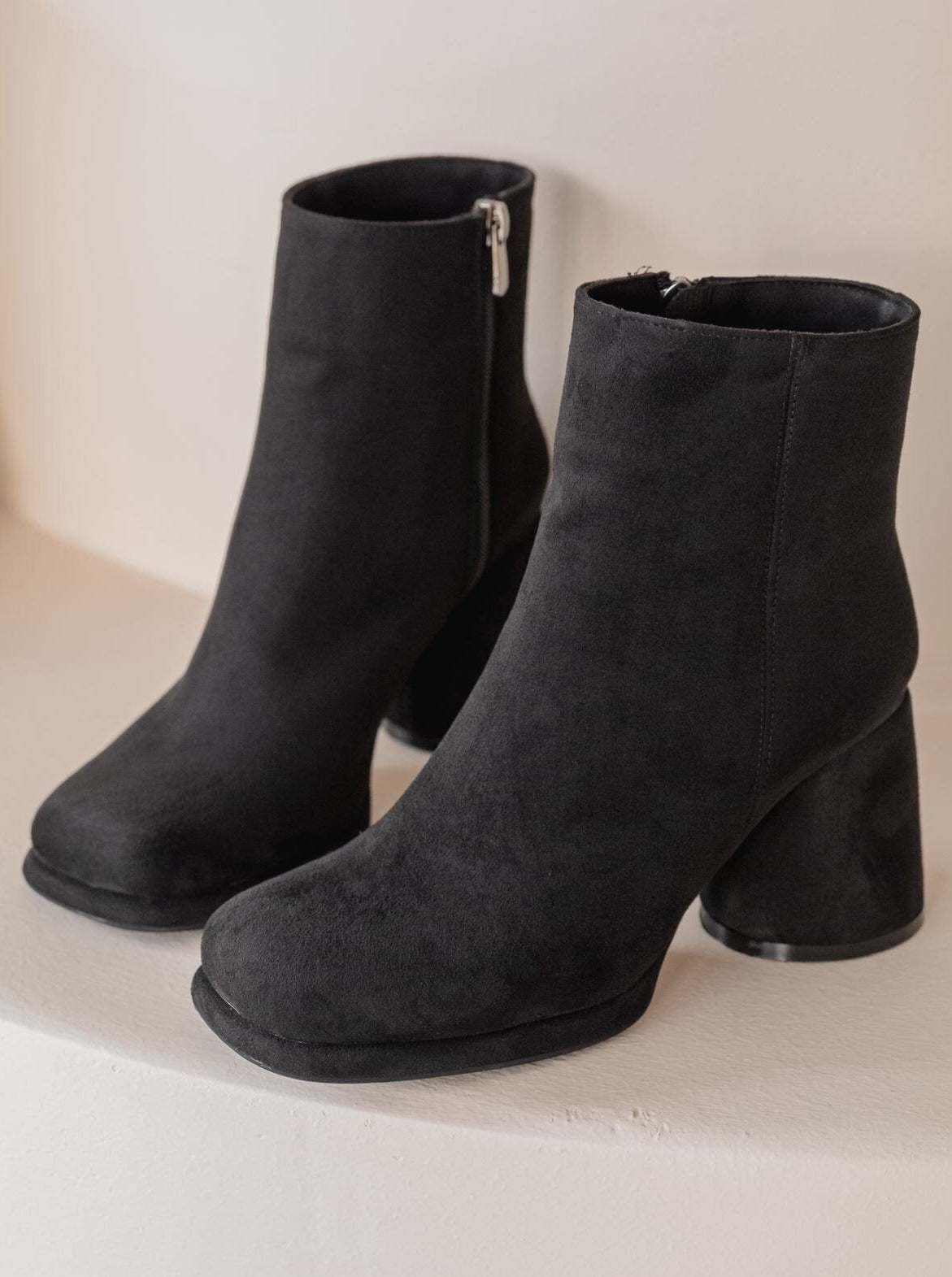 suede ankle boots