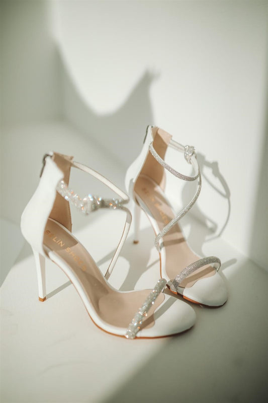 Brianna ankle strap heels