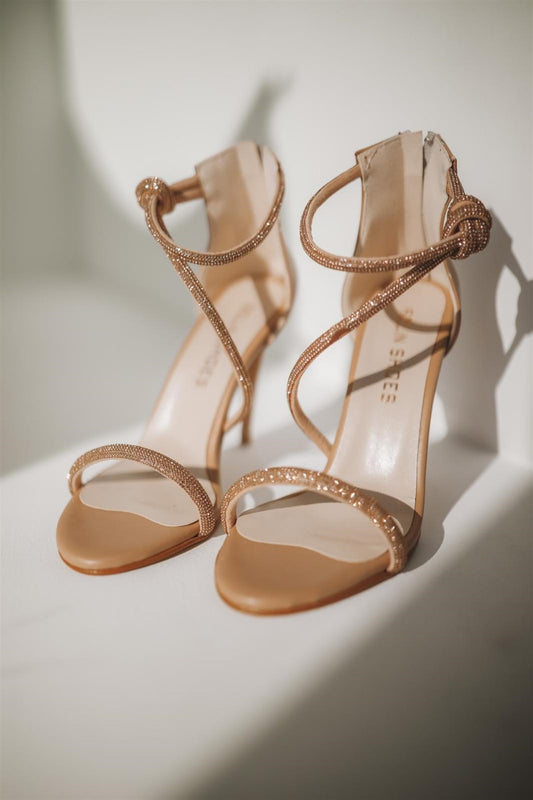 Brianna ankle strap heels